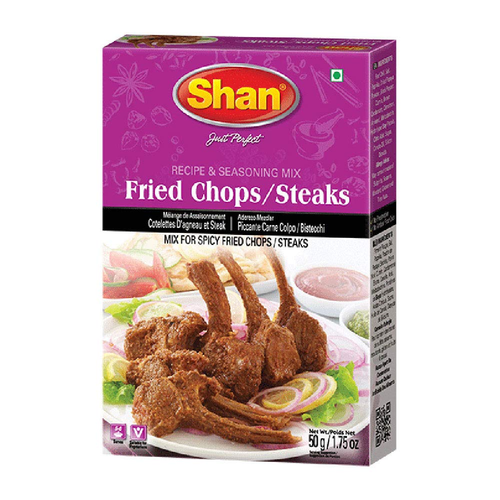 Shan fried chops/steaks 50gm