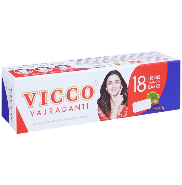 Vicco vajradanti tooth paste 100gm
