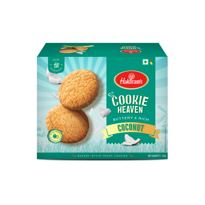 Haldiram cookie heaven coconut buiscuit