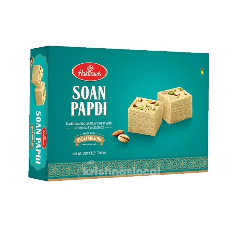 haldiram almond and pistachio soan papdi