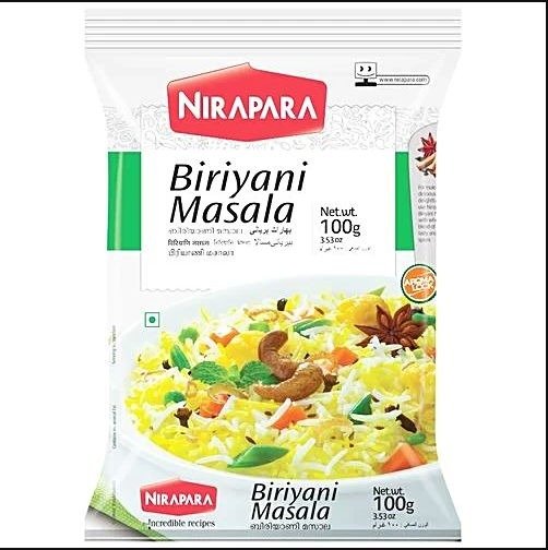 Nirapara Biriyani Masala 100g